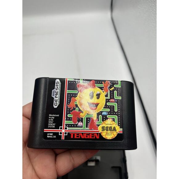 Ms. Pac-Man (Sega Genesis, 1991) - Complete - Tested - Picture 8 of 10